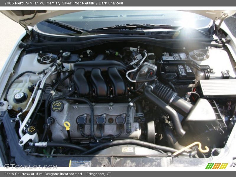 Silver Frost Metallic / Dark Charcoal 2006 Mercury Milan V6 Premier