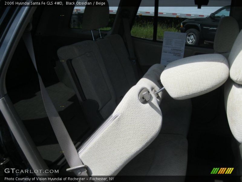 Black Obsidian / Beige 2006 Hyundai Santa Fe GLS 4WD