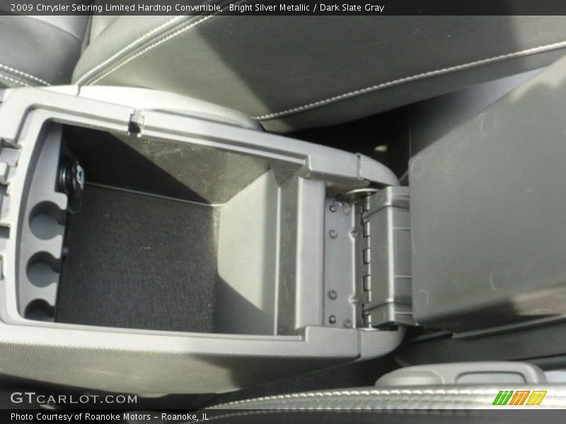Bright Silver Metallic / Dark Slate Gray 2009 Chrysler Sebring Limited Hardtop Convertible