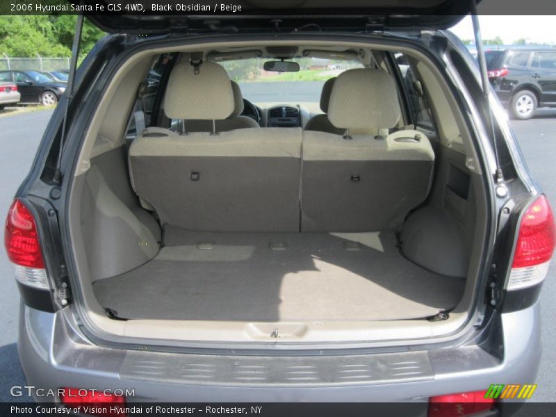 Black Obsidian / Beige 2006 Hyundai Santa Fe GLS 4WD