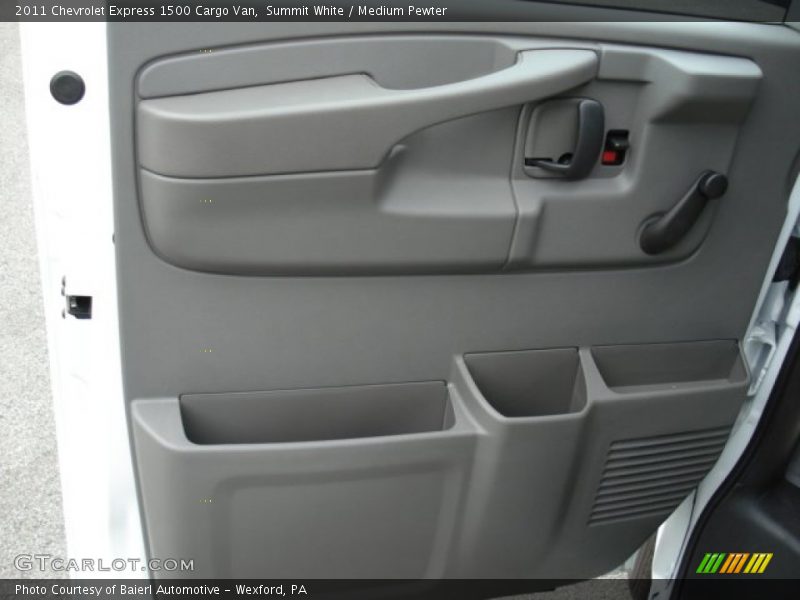 Summit White / Medium Pewter 2011 Chevrolet Express 1500 Cargo Van