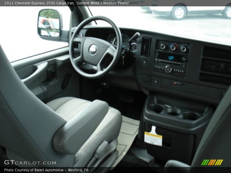 Summit White / Medium Pewter 2011 Chevrolet Express 1500 Cargo Van