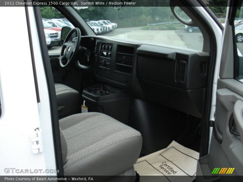 Summit White / Medium Pewter 2011 Chevrolet Express 1500 Cargo Van