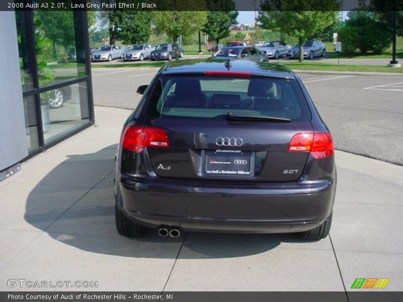 Lava Grey Pearl Effect / Black 2008 Audi A3 2.0T