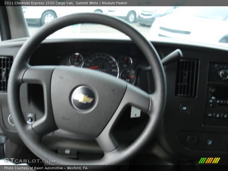 Summit White / Medium Pewter 2011 Chevrolet Express 1500 Cargo Van