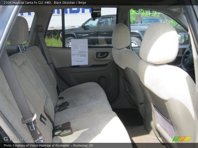 Black Obsidian / Beige 2006 Hyundai Santa Fe GLS 4WD