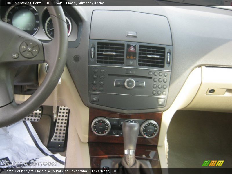 Black / Almond/Mocha 2009 Mercedes-Benz C 300 Sport