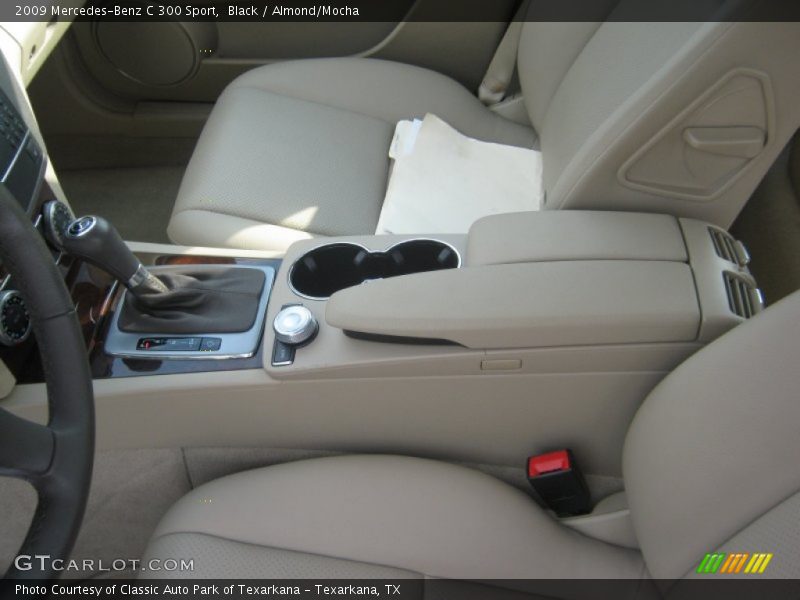 Black / Almond/Mocha 2009 Mercedes-Benz C 300 Sport
