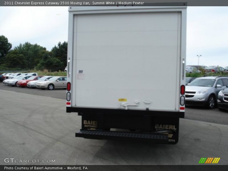 Summit White / Medium Pewter 2011 Chevrolet Express Cutaway 3500 Moving Van