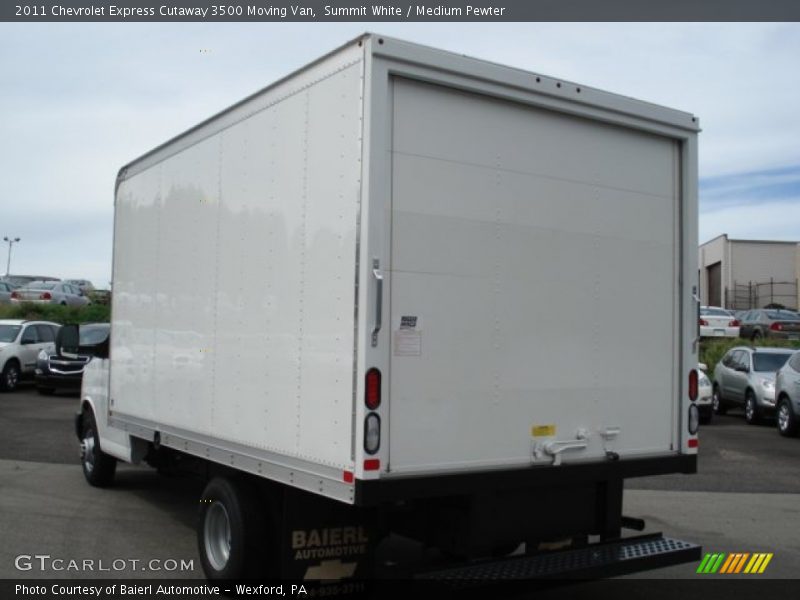 Summit White / Medium Pewter 2011 Chevrolet Express Cutaway 3500 Moving Van