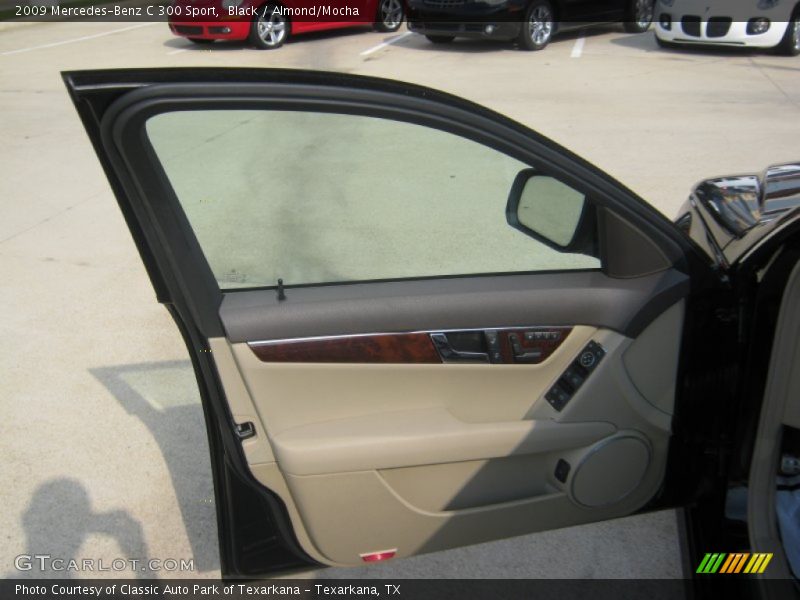 Black / Almond/Mocha 2009 Mercedes-Benz C 300 Sport
