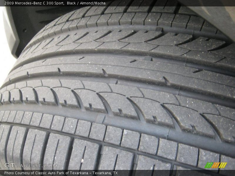 Black / Almond/Mocha 2009 Mercedes-Benz C 300 Sport