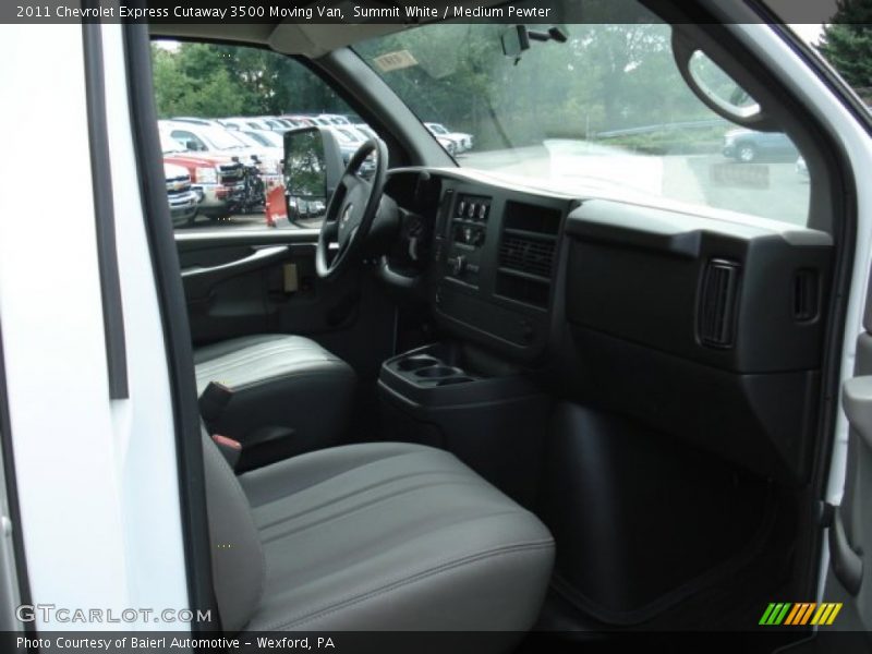 Summit White / Medium Pewter 2011 Chevrolet Express Cutaway 3500 Moving Van