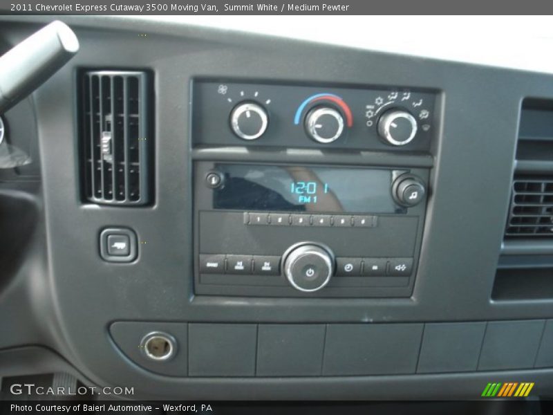 Summit White / Medium Pewter 2011 Chevrolet Express Cutaway 3500 Moving Van