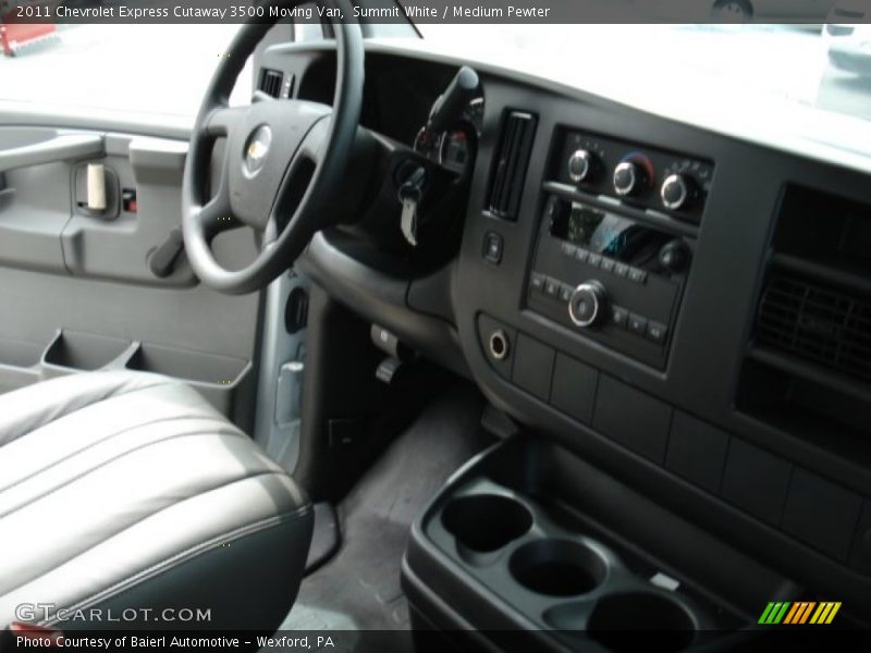 Summit White / Medium Pewter 2011 Chevrolet Express Cutaway 3500 Moving Van