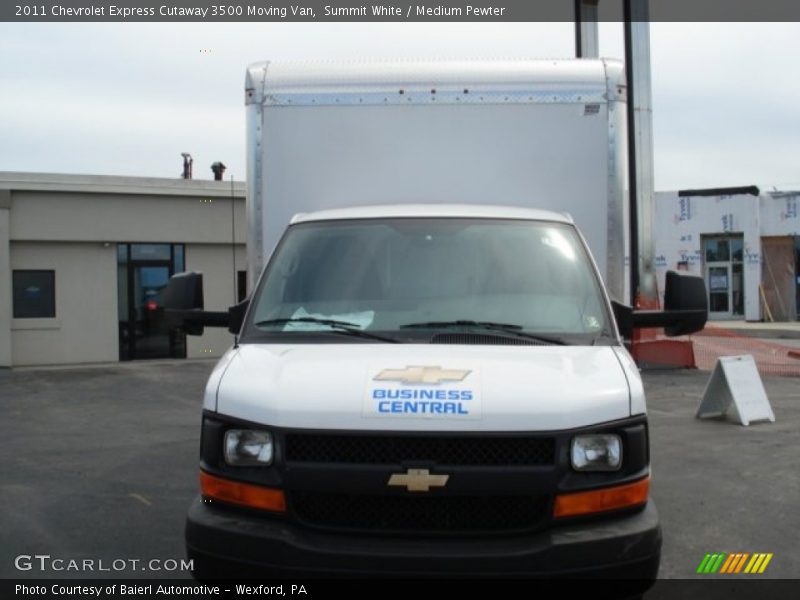 Summit White / Medium Pewter 2011 Chevrolet Express Cutaway 3500 Moving Van