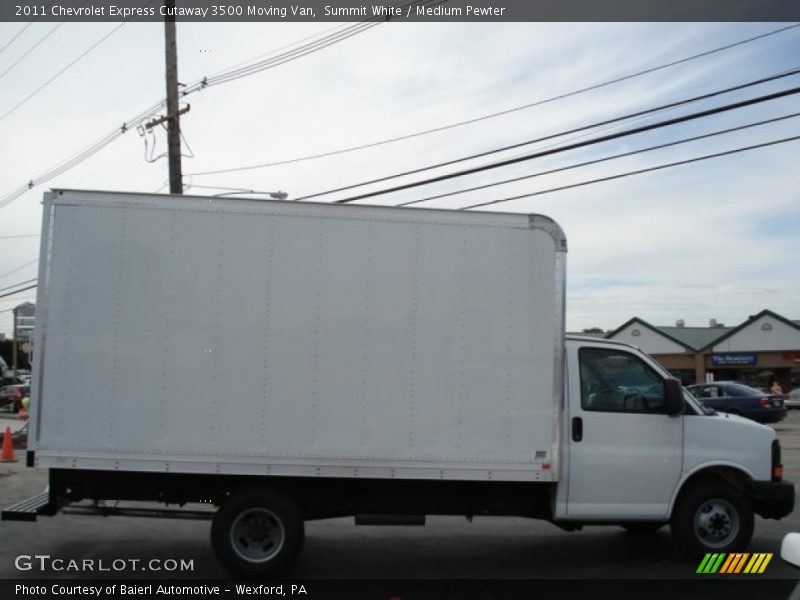 Summit White / Medium Pewter 2011 Chevrolet Express Cutaway 3500 Moving Van