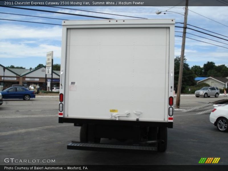 Summit White / Medium Pewter 2011 Chevrolet Express Cutaway 3500 Moving Van