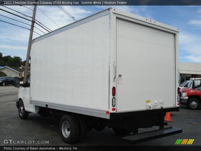 Summit White / Medium Pewter 2011 Chevrolet Express Cutaway 3500 Moving Van