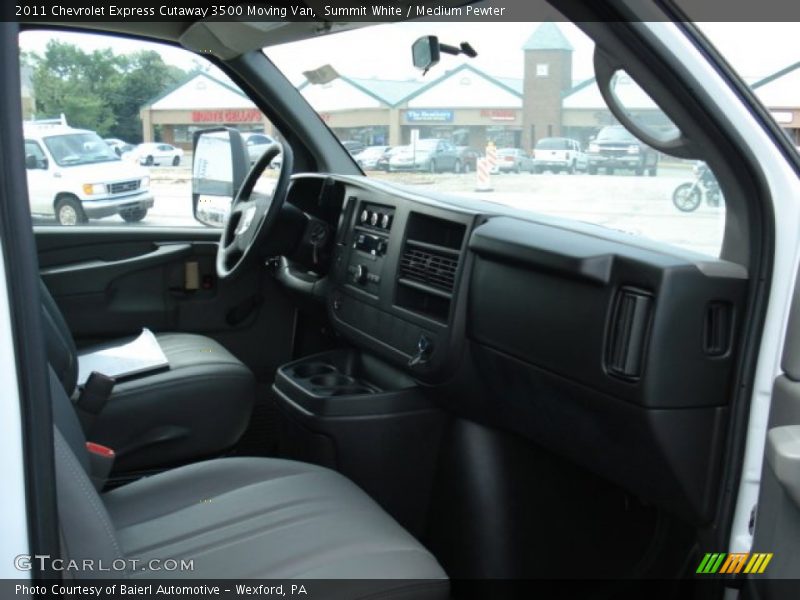 Summit White / Medium Pewter 2011 Chevrolet Express Cutaway 3500 Moving Van