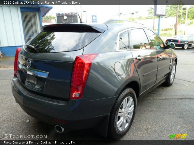 Gray Flannel / Titanium/Ebony 2010 Cadillac SRX V6