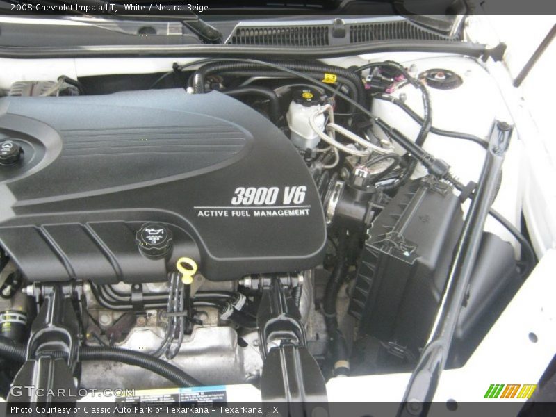 White / Neutral Beige 2008 Chevrolet Impala LT