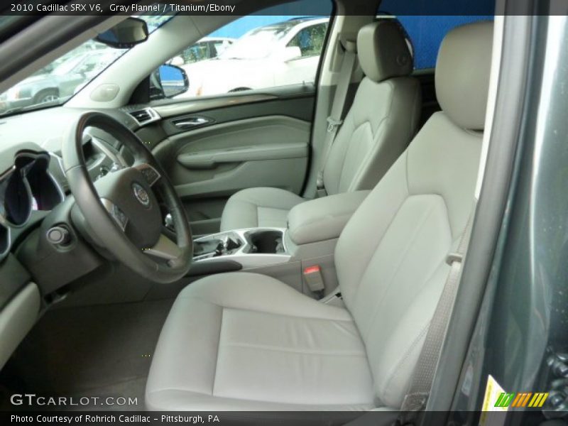 Gray Flannel / Titanium/Ebony 2010 Cadillac SRX V6