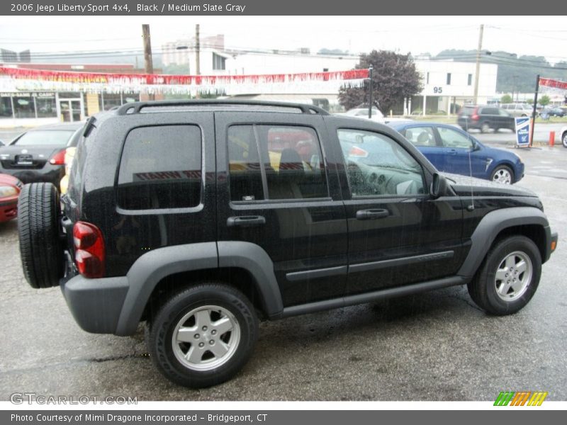 Black / Medium Slate Gray 2006 Jeep Liberty Sport 4x4