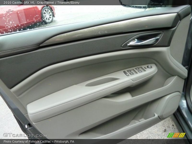Gray Flannel / Titanium/Ebony 2010 Cadillac SRX V6