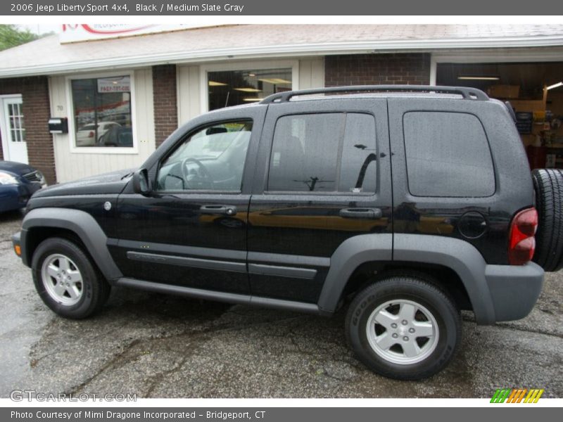 Black / Medium Slate Gray 2006 Jeep Liberty Sport 4x4