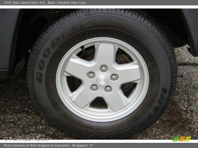 Black / Medium Slate Gray 2006 Jeep Liberty Sport 4x4