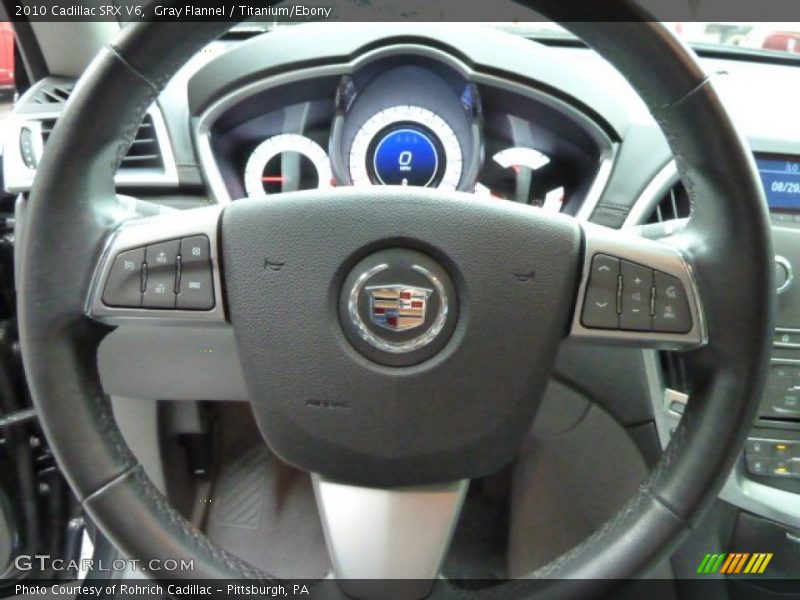 Gray Flannel / Titanium/Ebony 2010 Cadillac SRX V6