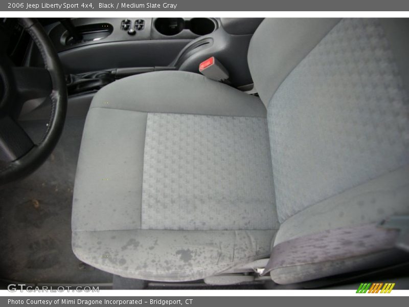 Black / Medium Slate Gray 2006 Jeep Liberty Sport 4x4