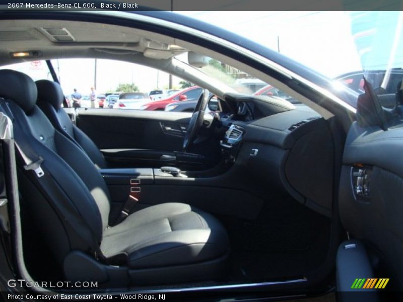 Black / Black 2007 Mercedes-Benz CL 600