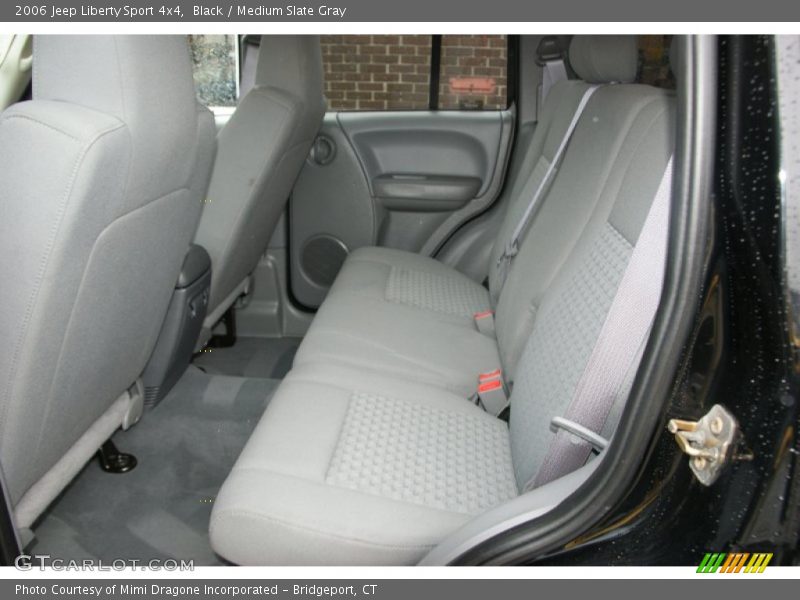 Black / Medium Slate Gray 2006 Jeep Liberty Sport 4x4