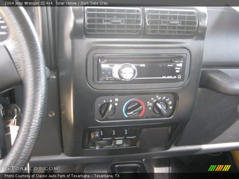 Solar Yellow / Dark Slate Gray 2004 Jeep Wrangler SE 4x4