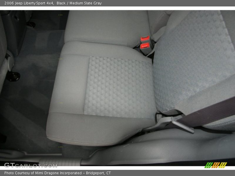 Black / Medium Slate Gray 2006 Jeep Liberty Sport 4x4