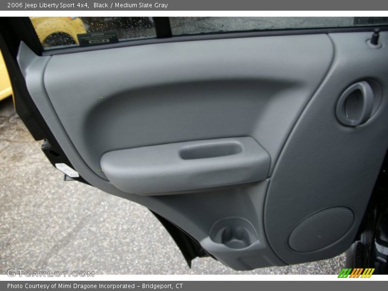 Black / Medium Slate Gray 2006 Jeep Liberty Sport 4x4