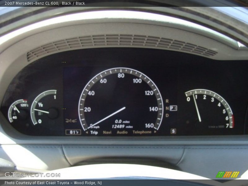  2007 CL 600 600 Gauges