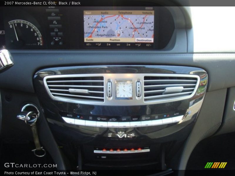 Black / Black 2007 Mercedes-Benz CL 600