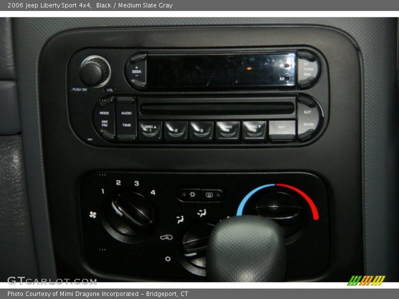 Black / Medium Slate Gray 2006 Jeep Liberty Sport 4x4