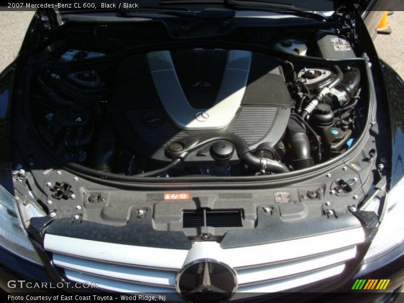 Black / Black 2007 Mercedes-Benz CL 600