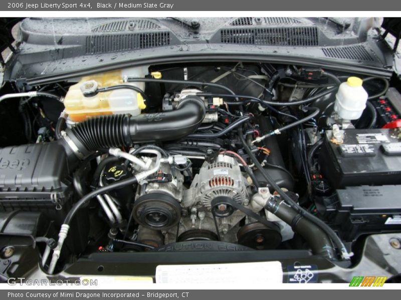 Black / Medium Slate Gray 2006 Jeep Liberty Sport 4x4