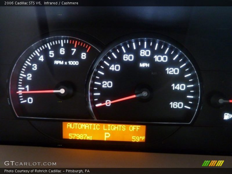Infrared / Cashmere 2006 Cadillac STS V6