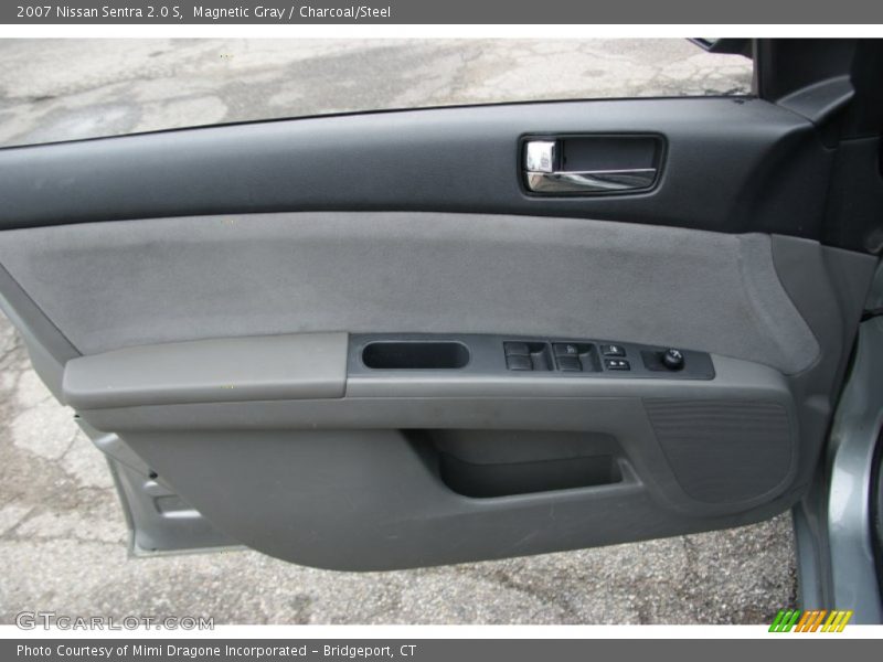 Magnetic Gray / Charcoal/Steel 2007 Nissan Sentra 2.0 S