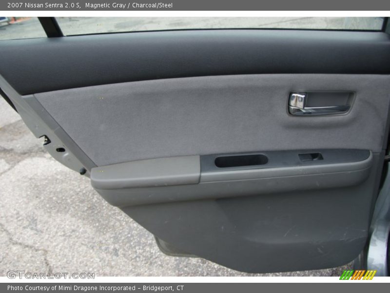 Magnetic Gray / Charcoal/Steel 2007 Nissan Sentra 2.0 S