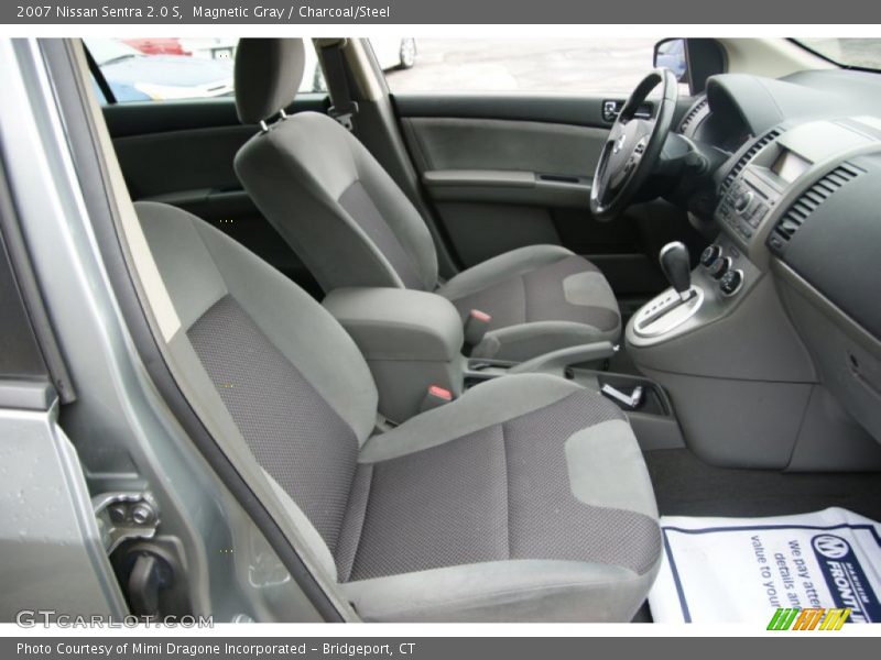 Magnetic Gray / Charcoal/Steel 2007 Nissan Sentra 2.0 S