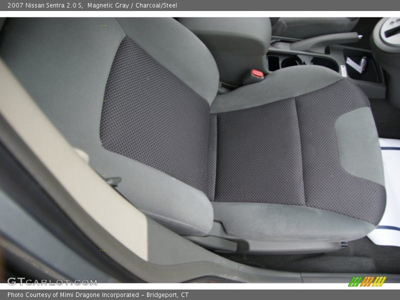 Magnetic Gray / Charcoal/Steel 2007 Nissan Sentra 2.0 S