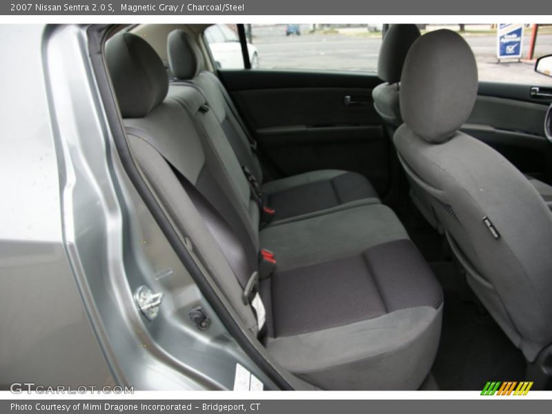 Magnetic Gray / Charcoal/Steel 2007 Nissan Sentra 2.0 S