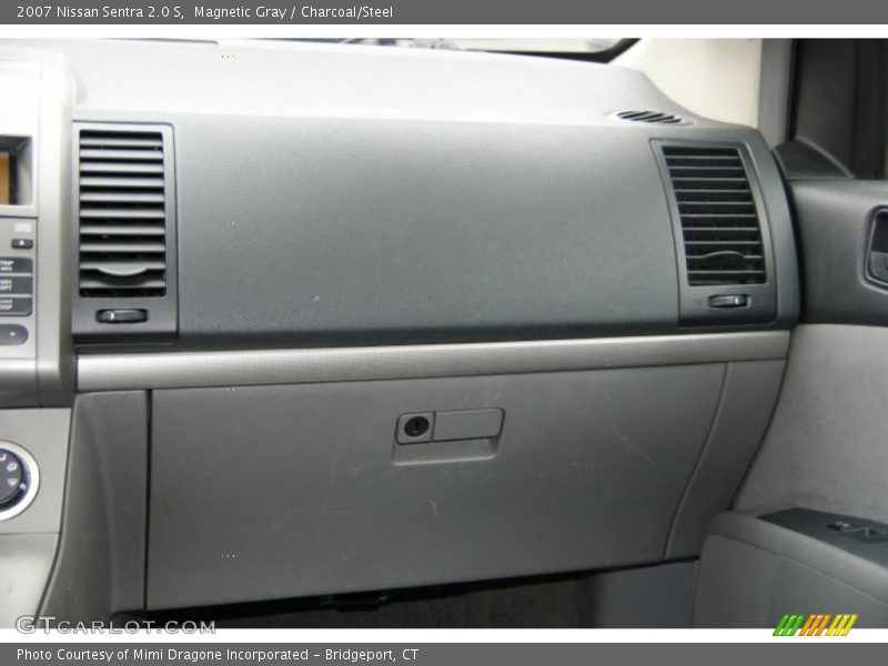 Magnetic Gray / Charcoal/Steel 2007 Nissan Sentra 2.0 S